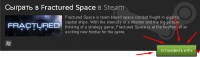 Раздача Fractured Space в Steam